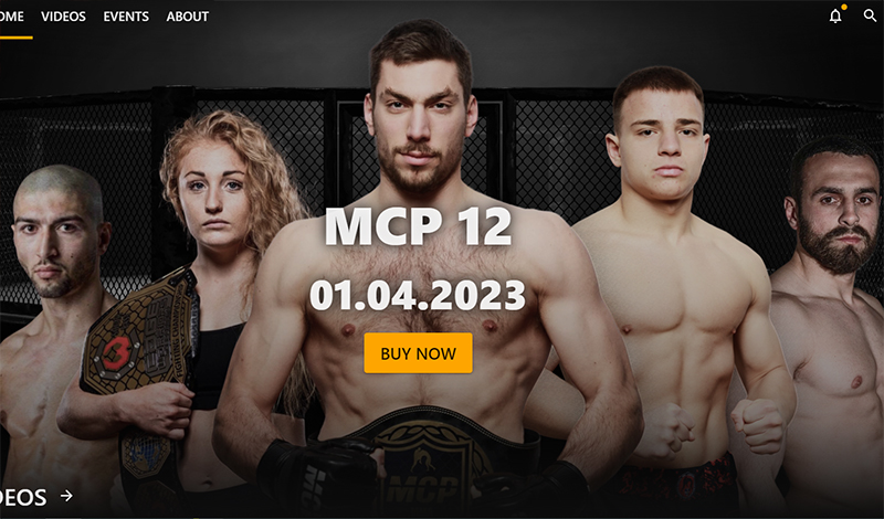 Και εγένετο www.MCP.live – Η παγκόσμια Pay-Per-View πλατφόρμα του MMA Challenge Pro ! 